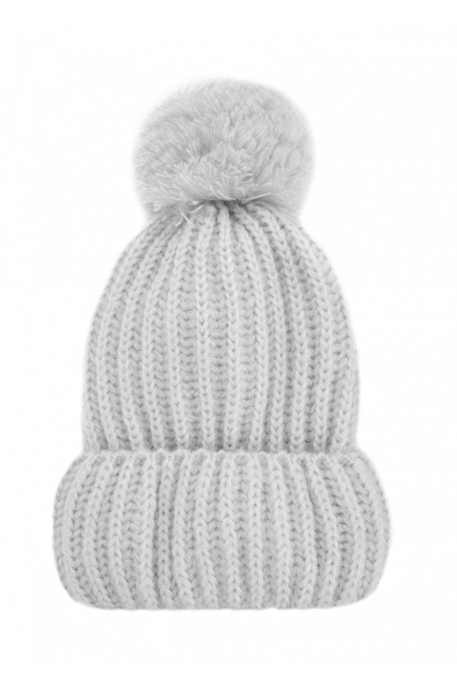 Naluu - silta balta ziemas cepure