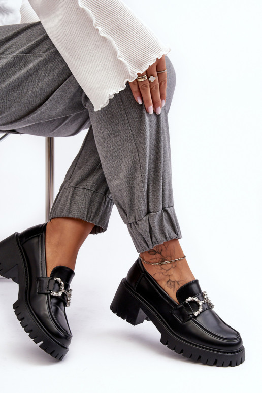     apavi  melnas krāsas Lemmitty