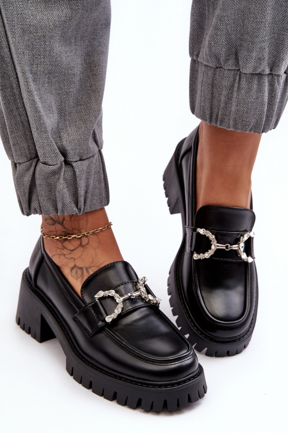     apavi  melnas krāsas Lemmitty