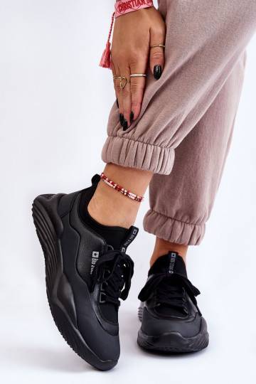 Sneakers modeļa apavi Memory Foam System Big Star melnas krāsas