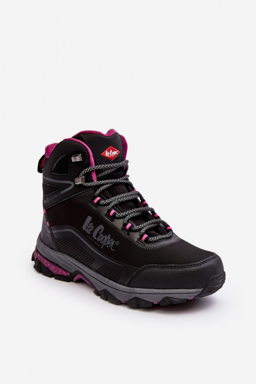 sieviešu pārgājienu zābaki apavi Lee Cooper LCJ-23-01-2020L melnas krāsas