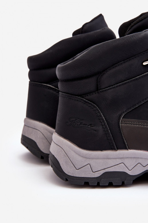  pārgājienu zābaki apavi melnas krāsas Maraena