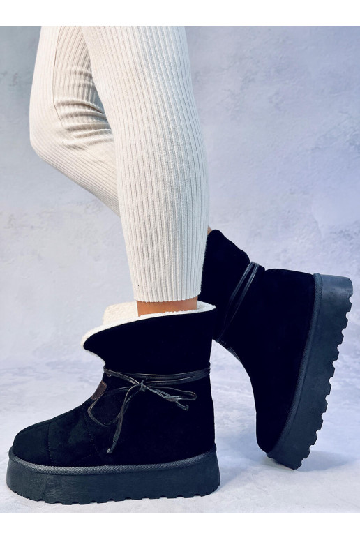 sniega apavi ar kažokādu PRICE BLACK