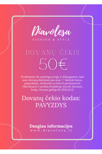 Diavolesa.lv dāvanu kupons 2