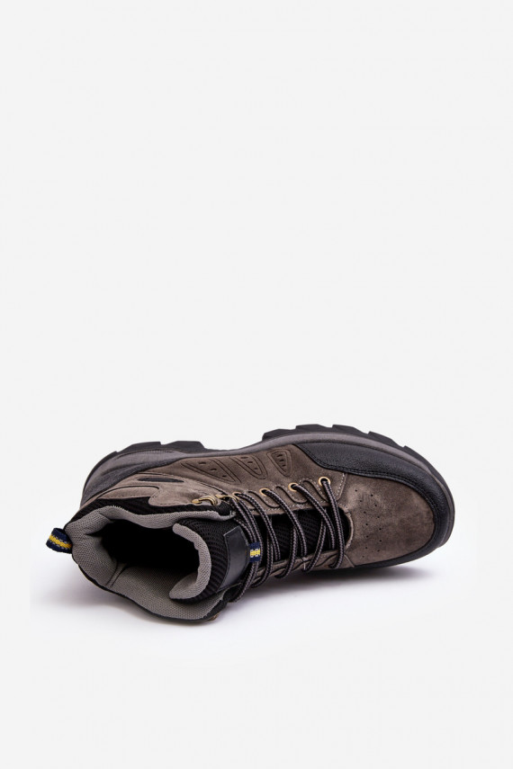 pārgājienu zābaki apavi  Pelēkas krāsas Fontanoe