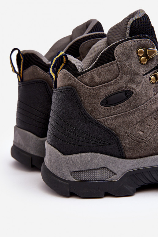 pārgājienu zābaki apavi  Pelēkas krāsas Fontanoe