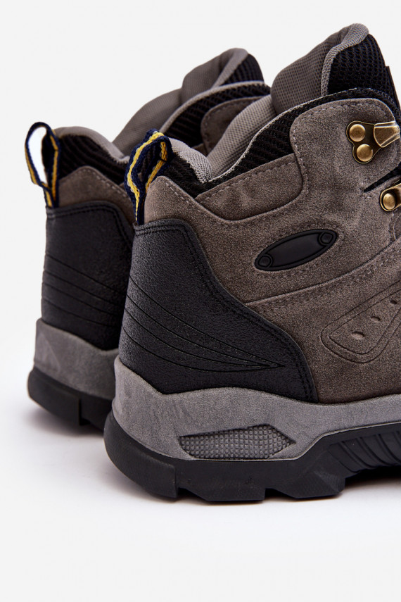 pārgājienu zābaki apavi  Pelēkas krāsas Fontanoe