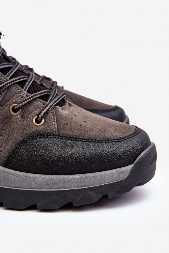 pārgājienu zābaki apavi  Pelēkas krāsas Fontanoe