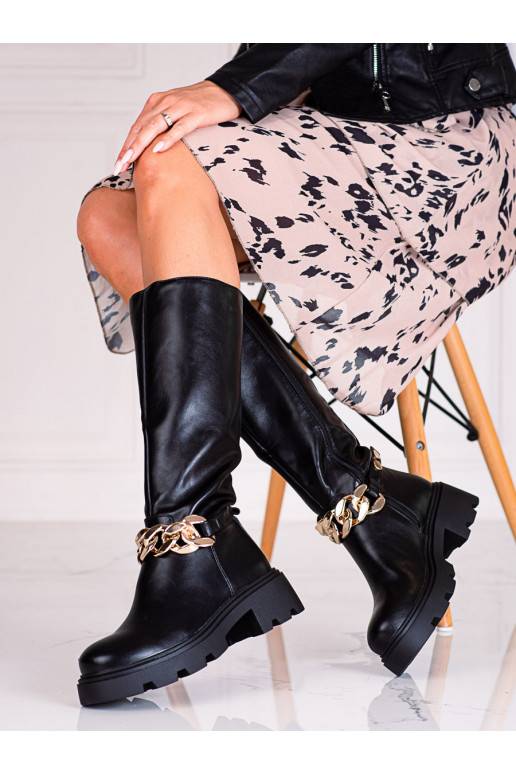 Sieviešu garie zābaki  Shelovet no eko ādas