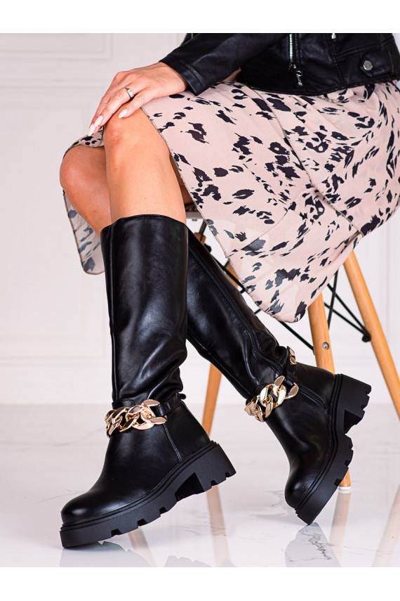 Sieviešu garie zābaki  Shelovet no eko ādas