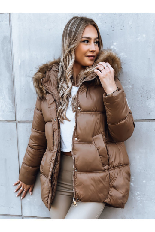 WESTEROS sieviešu ziemas jaka, brūna...