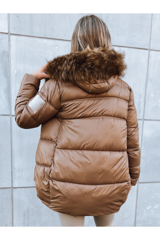 WESTEROS sieviešu ziemas jaka, brūna...