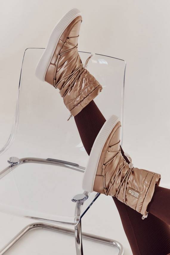   siltināti sniega apavi Big Star KK274194 smilšu krāsas