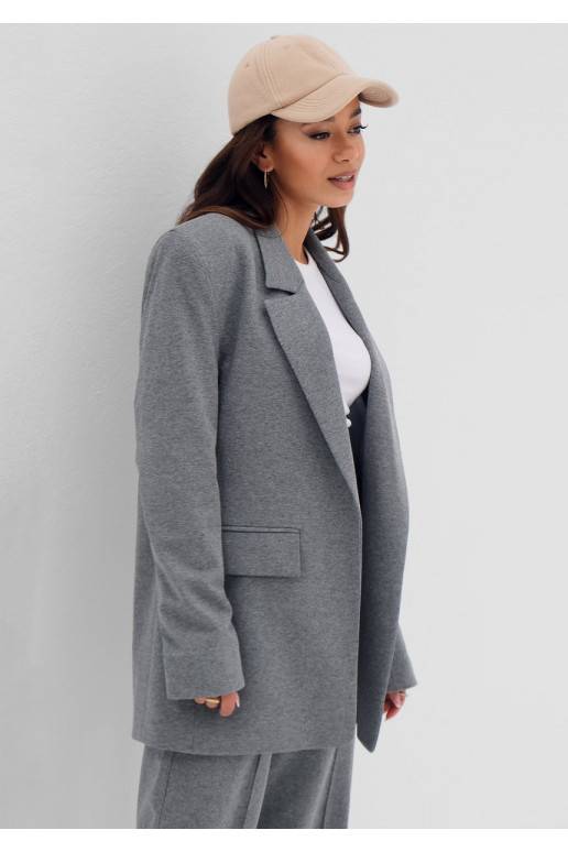 Zura - pelēka krāsa jaka Zura - pelēka krāsa jaka