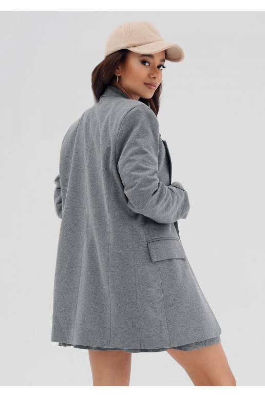 Zura - pelēka krāsa jaka Zura - pelēka krāsa jaka