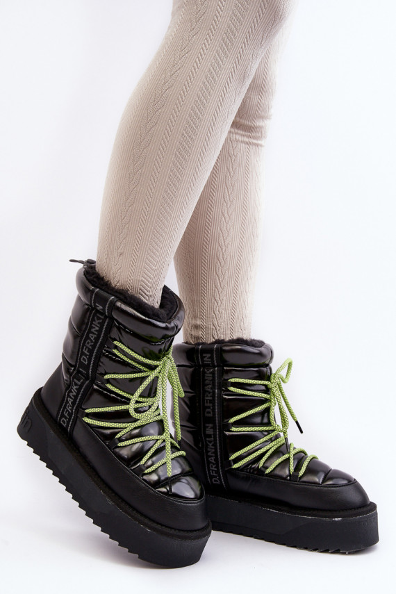 sniega apavi     D.Franklin DFSH371007 melnas krāsas