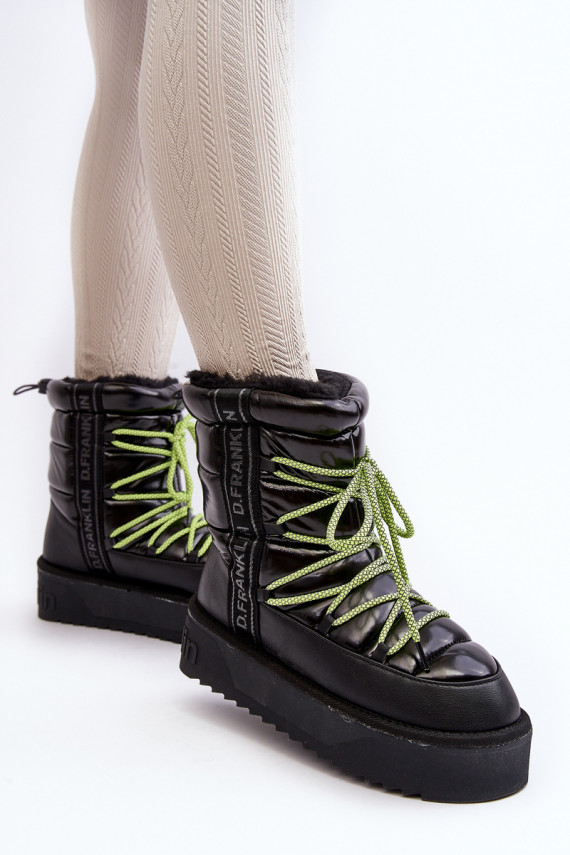 sniega apavi     D.Franklin DFSH371007 melnas krāsas