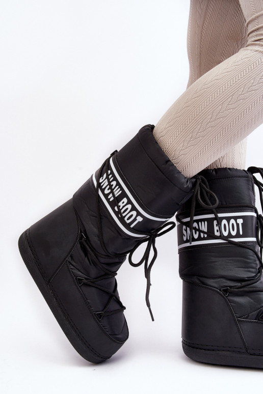 sniega apavi melnas krāsas Venila    sniega apavi melnas krāsas Venila