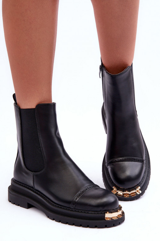 Sieviešu puszābaki   melnas krāsas Nialee