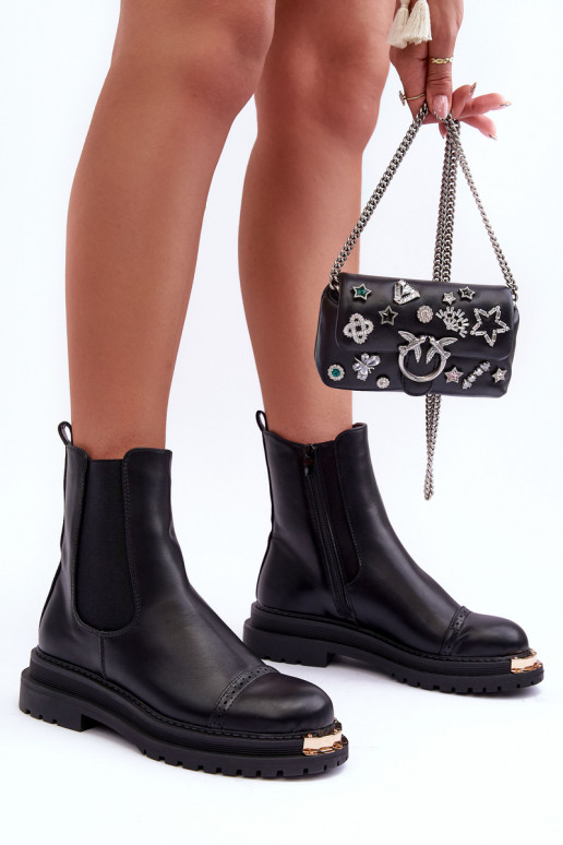 Sieviešu puszābaki   melnas krāsas Nialee