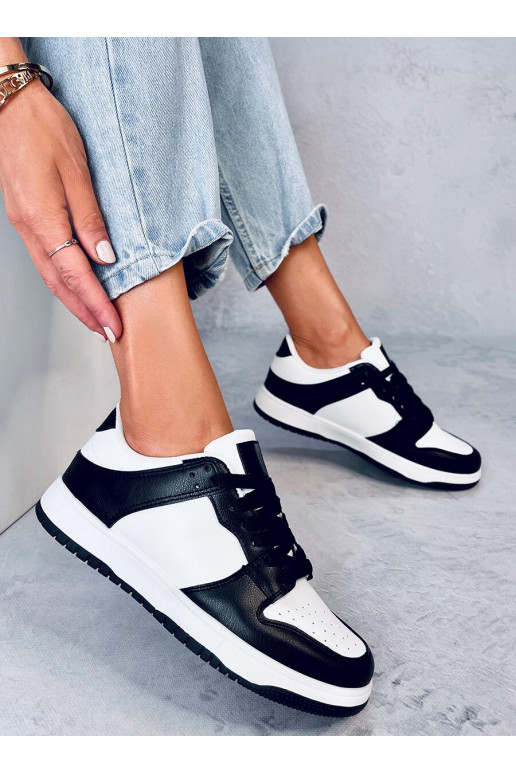 Sneakers modeļa apavi dwuDažādu krāsu BALLOU BLACK