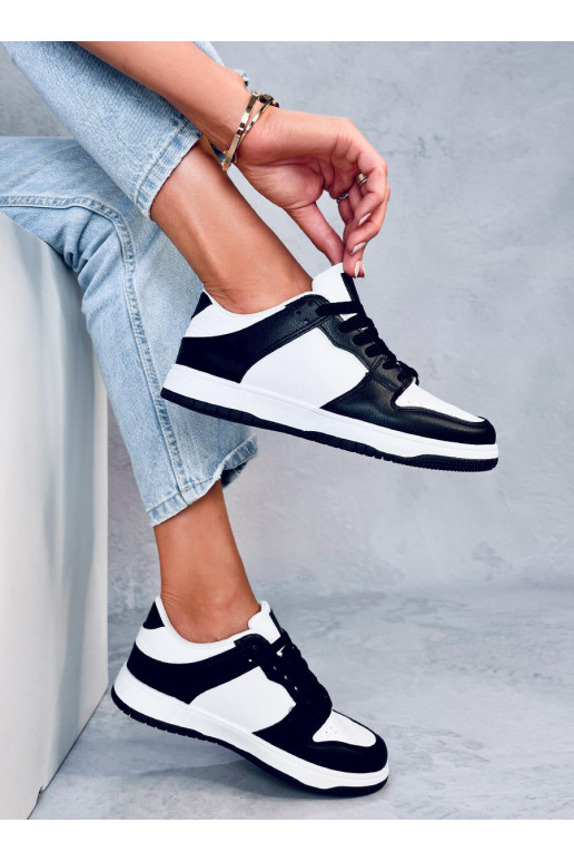 Sneakers modeļa apavi dwuDažādu krāsu BALLOU BLACK