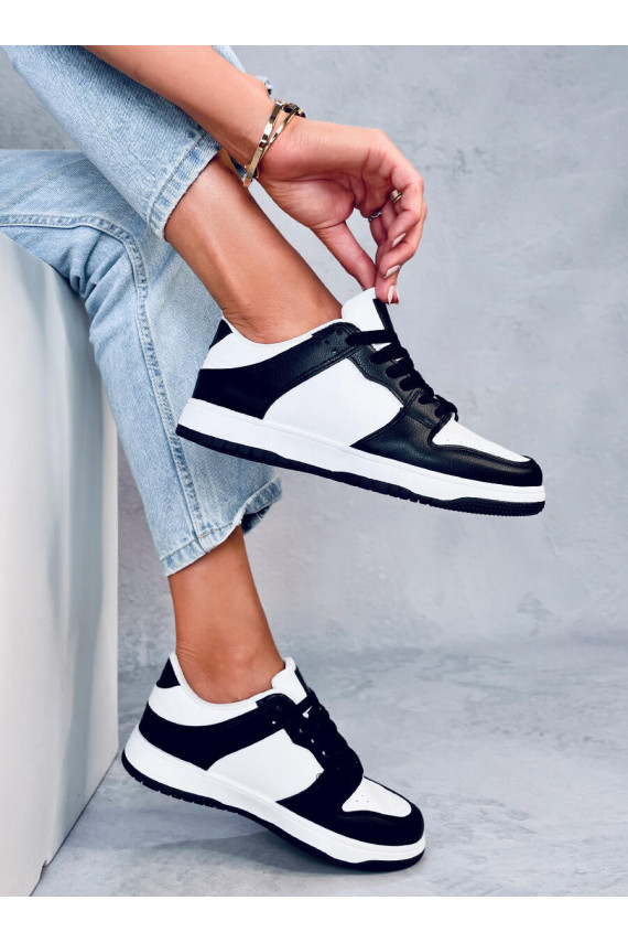 Sneakers modeļa apavi dwuDažādu krāsu BALLOU BLACK