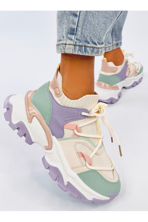 Sneakers modeļa apavi Dažādu krāsu  BEALS PURPLE