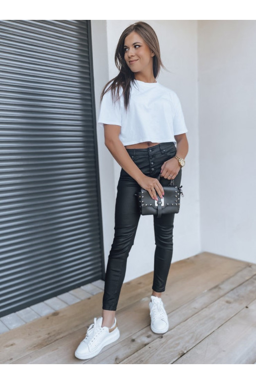 Sieviešu ādas imitācijas bikses AMBER...