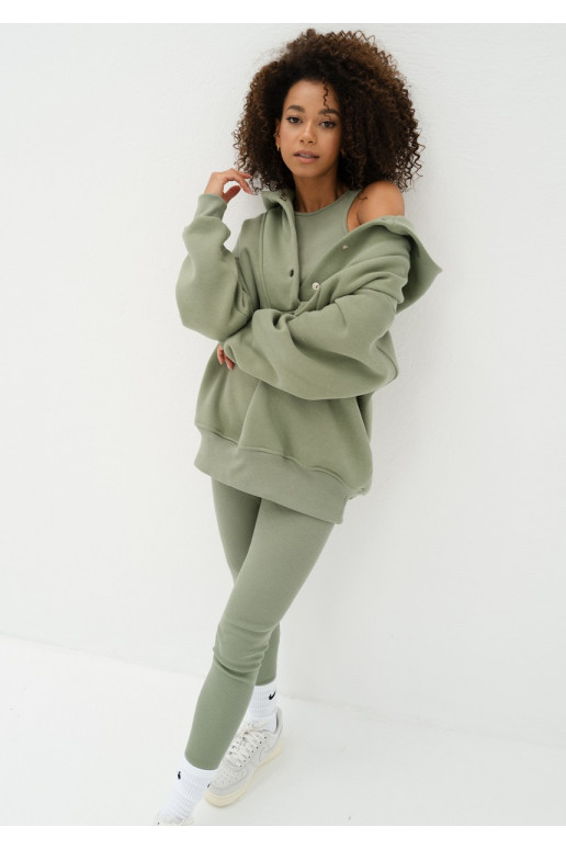 Hype - bikses zaļa krāsa Hype - bikses zaļa krāsa