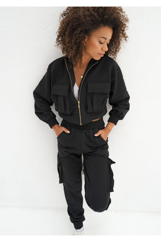 Loxy -  melnas džemperis  Loxy -  melnas džemperis