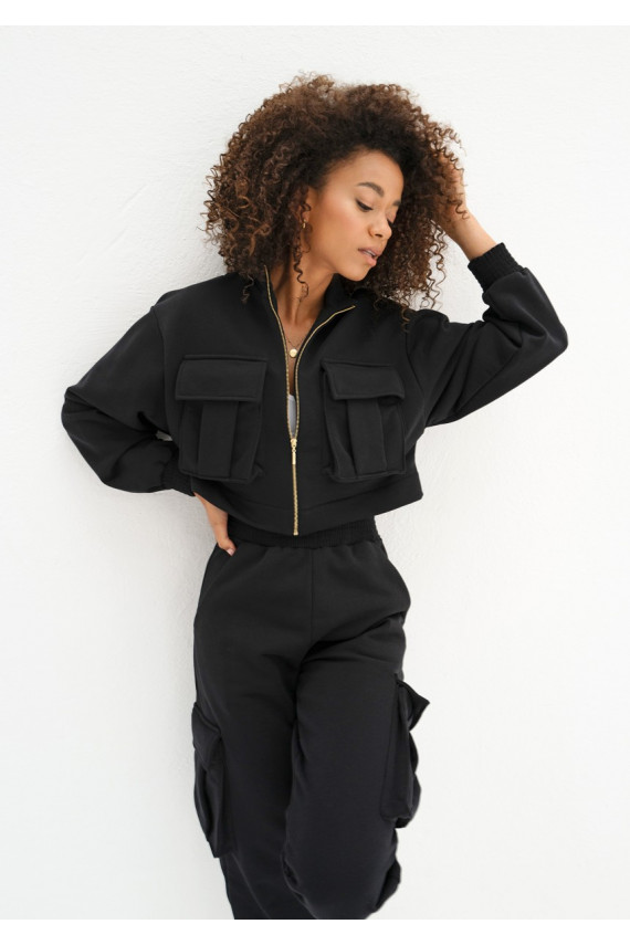 Loxy -  melnas džemperis 