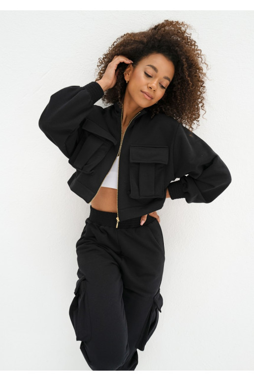 Loxy -  melnas džemperis  Loxy -  melnas džemperis