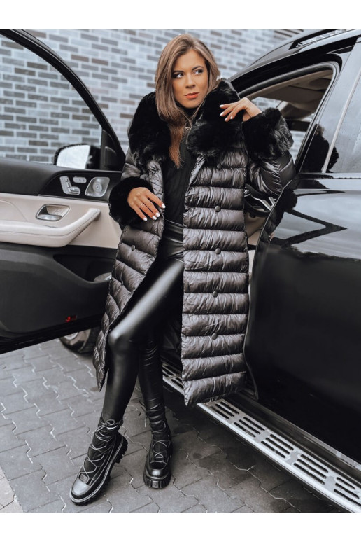 Sieviešu stepēts ziemas mētelis...