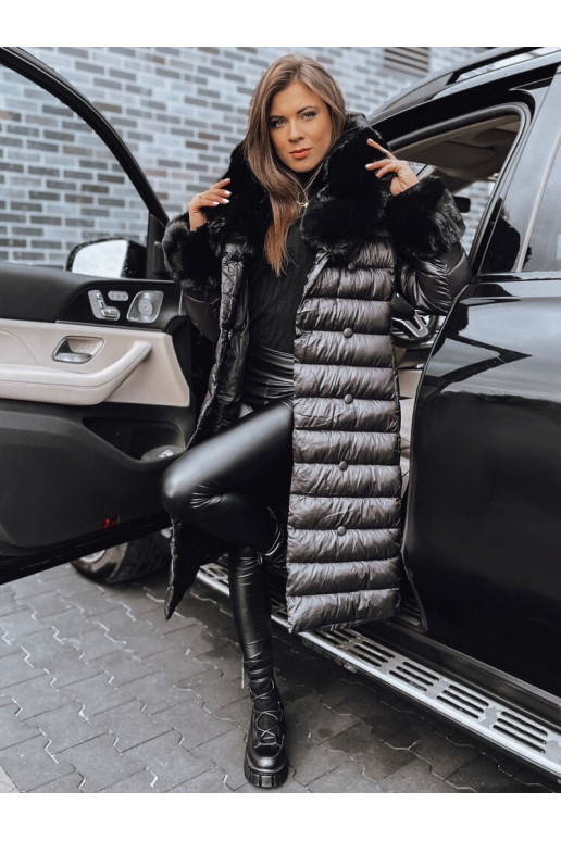 Sieviešu stepēts ziemas mētelis...