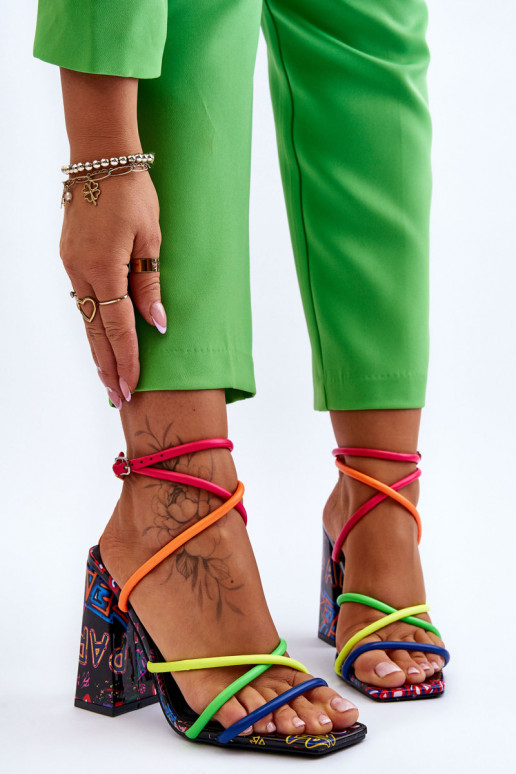 Stilīgasrnas Elegantas augstpapēžu sandales Dažādu krāsu Josette