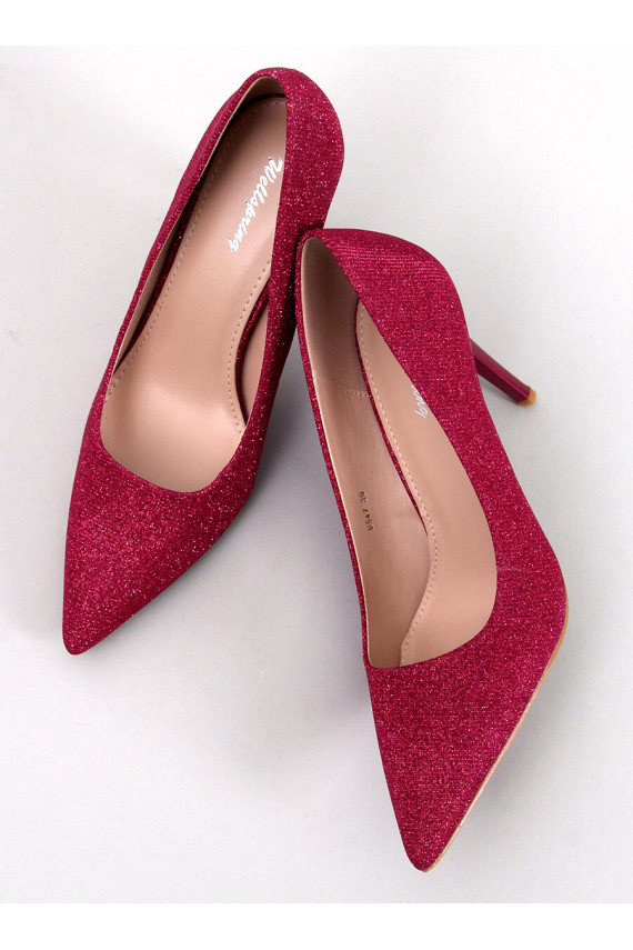 Augstpapēžu apavi MAINERI rozā krāsas ROES