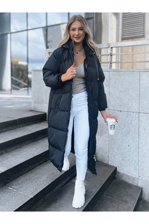 COZYSEASON sieviešu ziemas jaka melna