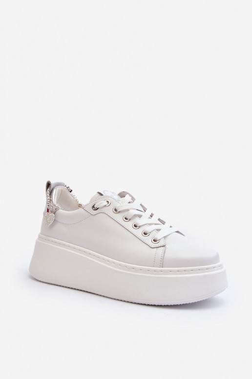     Sneakers modeļa apavi  CheBello 4406 baltas krāsas