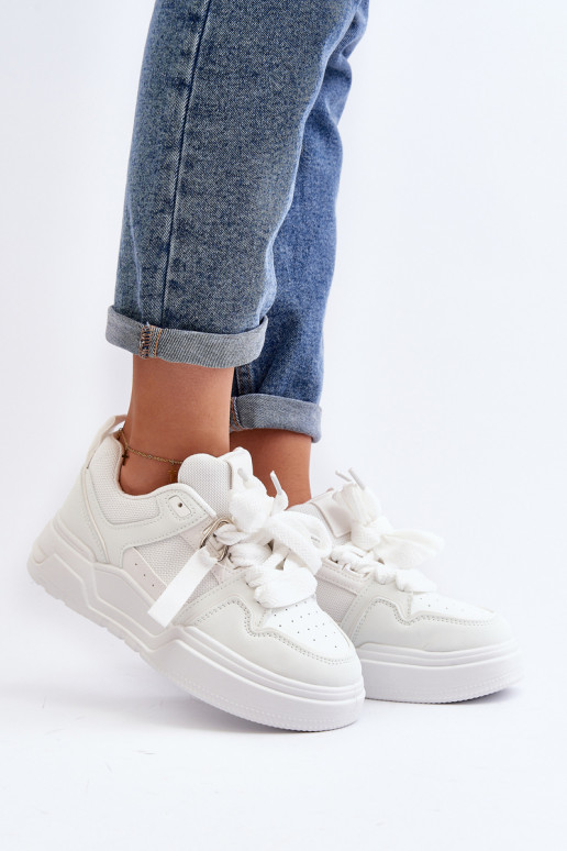 Sneakers modeļa apavi sporta apavi   baltas krāsas Neatisa