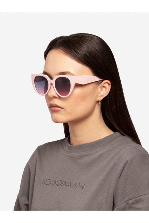 Saulesbrilles  rozā krāsa