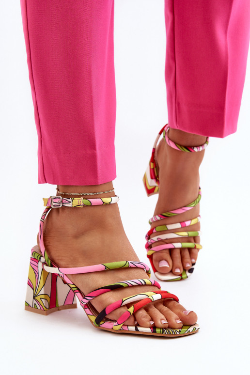  sandales ar papēdi Dažādu krāsu Jenglla