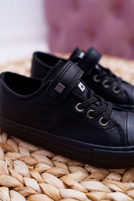 Bērnu apavi   brīvā laika apavi BIG STAR EE374034 melnas krāsas