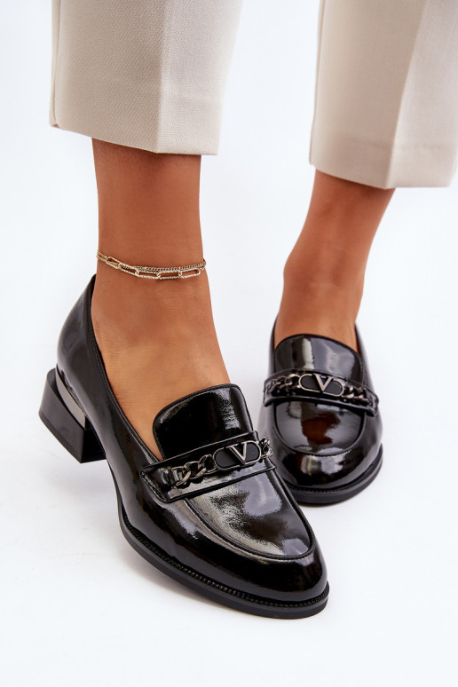Sieviešu apavi  melnas krāsas Albreide