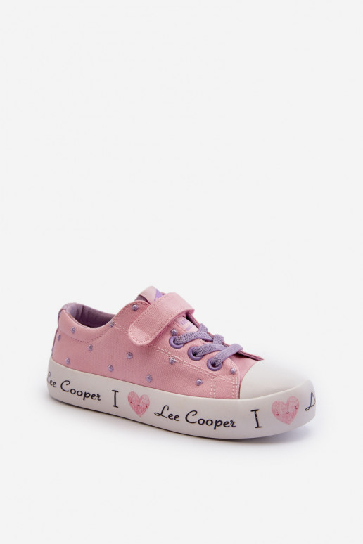 brīvā laika apavi Bērnu Lee Cooper LCW-24-02-2160 Rozā krāsas