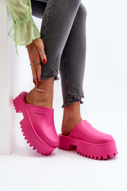   Čības  Big Star NN274019 rozā krāsas