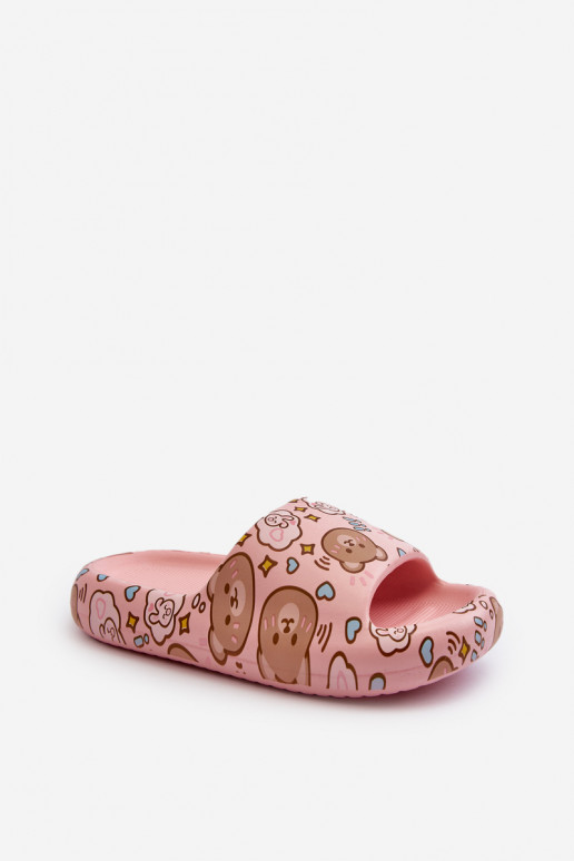 Bērnu apavi Vieglas čības Rozā krāsas Evitrapa