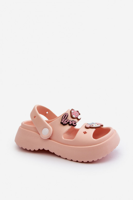 Vieglas čības Bērnu apavi  Rozā krāsas Ifrana
