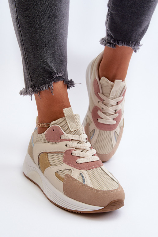 Sneakers modeļa apavi   ar platformu Dažādu krāsu Lenivia