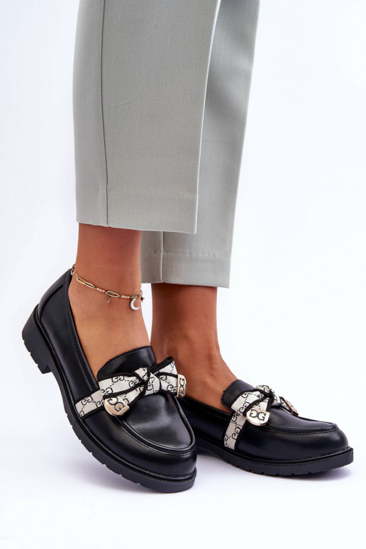     apavi Mokasīni melnas krāsas S.Barski HY330